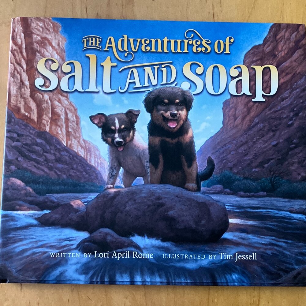 The Adventures of Salt & Soap Lori April Rome Grand Canyon Hardcover EXCELLENT